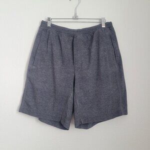 Lululemon Pace Breaker Short 9" Lined Men's Size L Heather Gray Workout